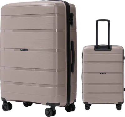 Obrázok produktu pre WINGS HAWFINCH 3.0 veľký kufor 97L, polypropylén, 75x50x30 cm, kombinovaný zámok, 4 dvojité kolieska 360°, robustný pevný kufor