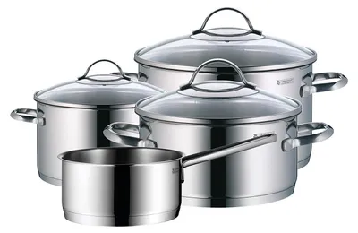 Imagen del producto de Conjunto de ollas WMF Provence Plus, de 4 piezas, referencia 7116001677, código EAN 4000530650139