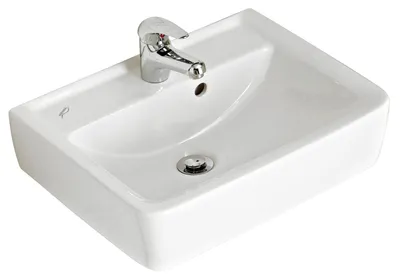 Produktbild von Waschbecken >Laos I< in Weiß aus Keramik - 12cm (H)