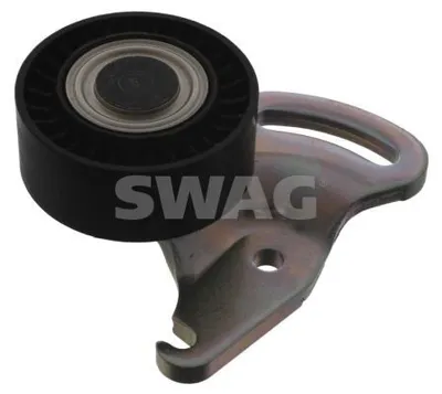 Produktbild von SWAG 60 92 2281 Riemenspanner Keilrippenriemen für RENAULT Clio III Schrägheck (BR0/1, CR0/1) Ø65mm Rolle