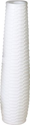 GILDE  Vase Catania weiß H. 75 cm,26457