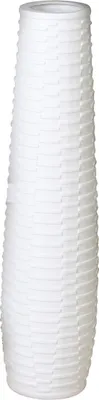 Produktbild von GILDE  Vase Catania weiß H. 75 cm,26457