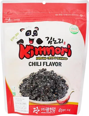 Produktbild von Kimnori Seetang Snack scharf 40g