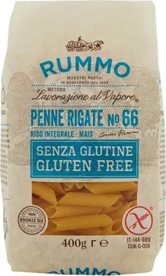 Zdjęcie produktu dla Makaron Penne Rigate n66 Senza glutine 400g - Rummo
