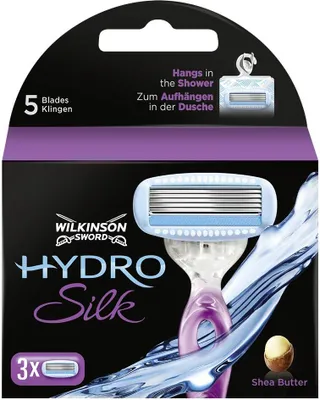 Produktbild von Wilkinson Hydro Silk Klingen 3 Stück in einer Packung für die Frau