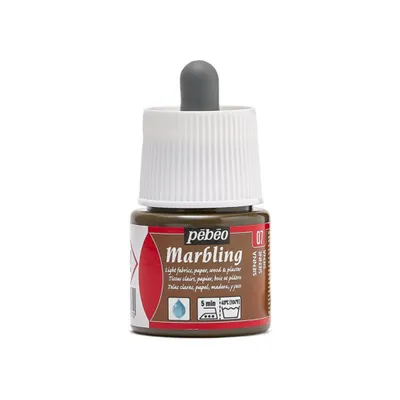 Image de Pébéo Marmoriertinte, 45 ml, Sienne