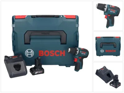 Produktbild von Bosch GSR 12V-35 Professional Akku Bohrschrauber 12 V 35 Nm Brushless + 1x Akku 6,0 Ah + Ladegerät + L-Boxx