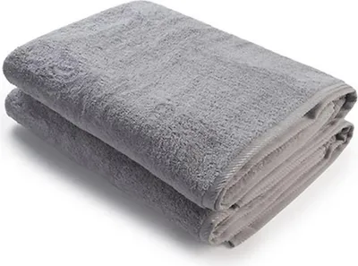 Produktbild von A&R 004.50 | Badetuch -Standard 100 / 70 x 140 cm - Farbe: Light Grey - Größe: 70 x 140 cm