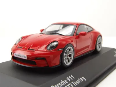 Produktbild von Solido 421438193 Porsche 911 GT3 Touring 2023 rot 1:43