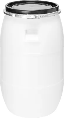 Produktbild von Garronda 85L Plastikfass Lebensmittelfass aus HDPE-Plastik für Haus&Garten GD-0078, Weiß
