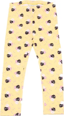Produktbild von 9337R leggings bimba FENDI MOSTRI SPLASH giallo pantalone pant kid