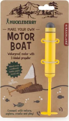 Produktbild von Kikkerland Bauen Sie Ihr eigenes Motorboot – Blaubeere