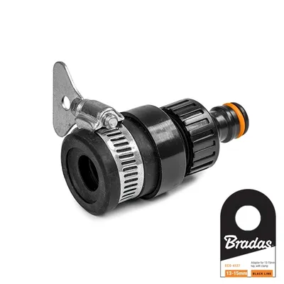 Image de Robinet universel 22-24mm - Adaptateur pour robinet intérieur - Convient aussi pour Gardena - Raccord de flexible