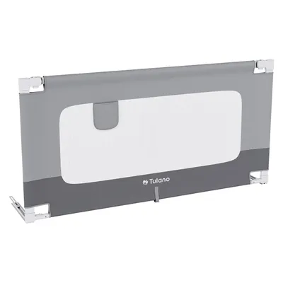 Image de Tulano Cover 44 | Barrière de lit 140 cm Barrière de lit pour enfants | Pliable | Convient à une hauteur de matelas de 10-28cm | 18 hauteurs réglables Poche latérale