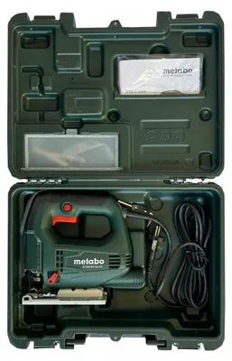 Produktbild von Metabo STEB 65 Quick, Schwarz, Grün, Rot, Silber, 45°, 6,5 cm, 1,8 cm, 1,8 cm, 11 m/s²