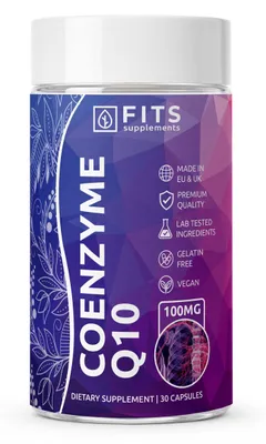 Imagen del producto de Coenzima Q10, 100 mg, 30 cápsulas blandas