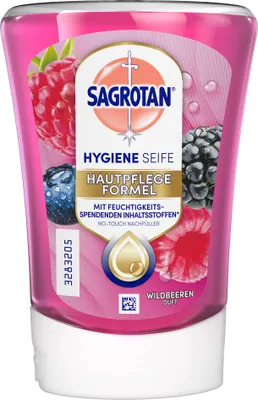 Produktbild von Sagrotan Flüssigseife No-Touch Brombeere/Waldfrüchte 3279970 250ml