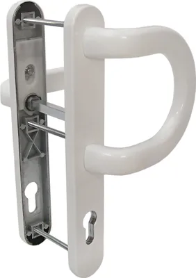 Produktbild von Schmalrahmen Türbeschlag SRG 1634 Weiss PZ 92mm Kn/Dr Türklinke Türgriffe