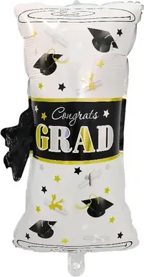 Immagine prodotto di Pallone in foil per laurea, 70 x 40 cm