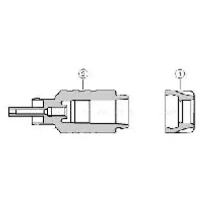 Produktbild von Steckverbinder konfektionierbar SFOC-0002-10 (VE10)