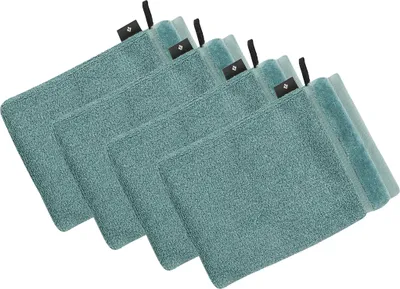 Produktbild von 4er Pack Waschhandschuh Pure von der Marke Vossen 22 x 16 cm