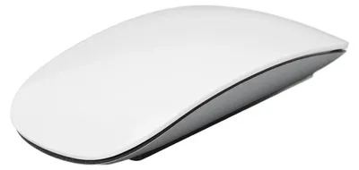 Obrázok produktu pre Bezdrôtová Bluetooth myš – ergonomická, zakrivená, optická, s dotykovým ovládaním, USB-C, dobíjateľná, tenká, tichá, cestovná počítačová myš pre PC a notebooky, biela