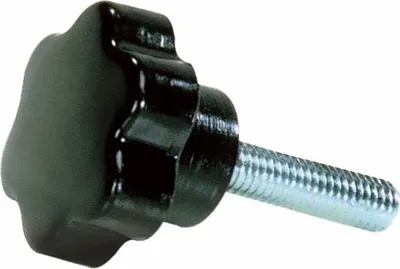 Produktbild von Bakelitknopf Ø 50 Außengewinde M8X25 (4er-Pack)