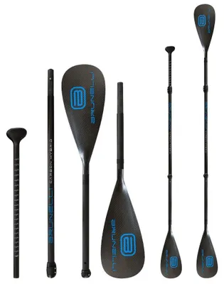 Obrázok produktu pre BRUNELLI CARBON HYBRID: Kajak, dvojitá technológia, pádlo 2 v 1, SUP pádlo, 4-dielne, 180-220 cm