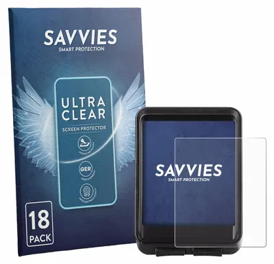 Produktbild von 18x Für OHFAMO IC321 Schutzfolie Savvies Displayschutz Display Schutz Folie Klar Transparent