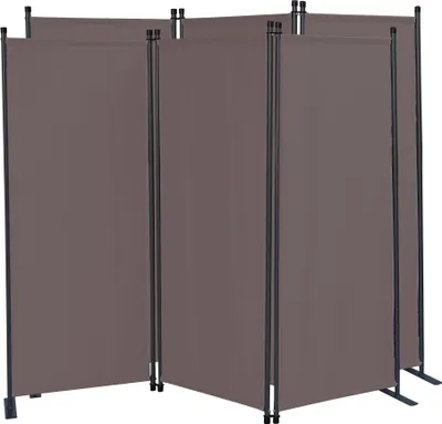A product shot of a foldable room divider.