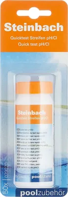 Zdjęcie produktu dla Paski Steinbach Swimming Pool Quicktest do pomiaru wartości pH, Cil i Top