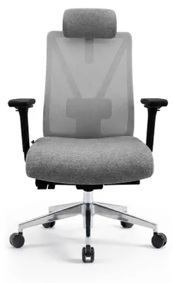Produktbild von JAN NOWAK Ergonomischer Bürostuhl, grau, VECTOR – ergonomisch & komfortabel für Büro und Homeoffice