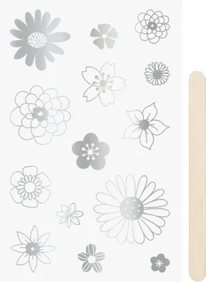 Immagine prodotto di Heyda 203780969 RubSticker Blüten si