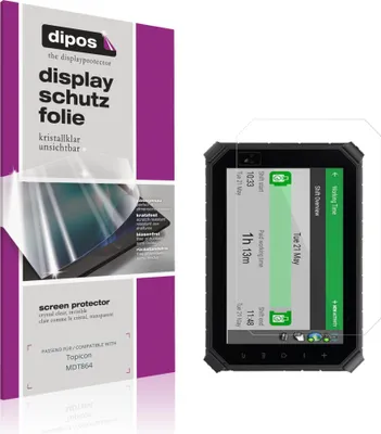 Immagine prodotto di 2x Pellicola Protettiva per Topicon MDT864 Protezione Schermo Claro Display dipos