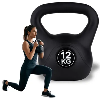 Zdjęcie produktu dla Kettlebell Kettle odważnik obciążenie do ćwiczeń 12 kg FUNFIT GYM&FITNESS