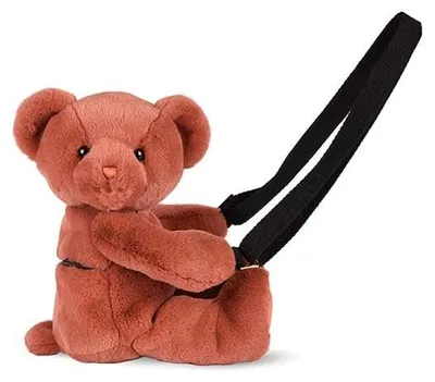 Produktbild von Kuscheltasche – Bär Terrakotta