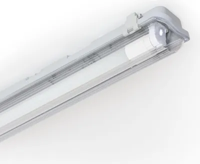 Produktbild von Feuchtraumleuchte 150cm IP65 mit LED Röhre Glas 22W 140lm/W 4000K Neutralweiß