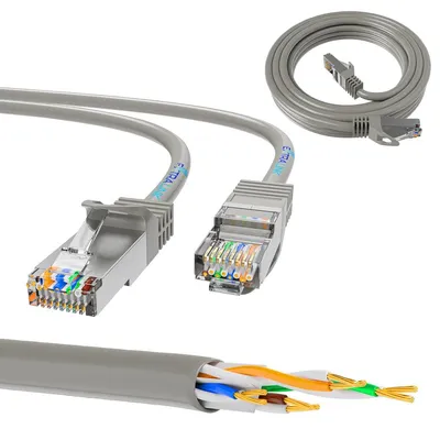 Obrázok produktu pre Extralink Cat.5e UTP 0,5 m LAN Patch kábel Patchcord Ethernetový sieťový kábel