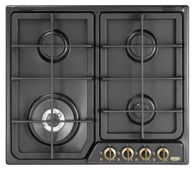 Obrázok produktu pre De’Longhi ANF 46 PRO, Antracit, Vstavaný, 60 cm, Plynový, Smaltovaný, 4 zone(s)