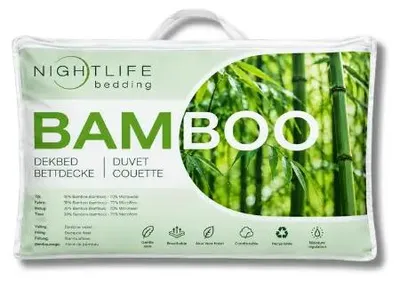Produktbild von Nightlife All-Season Dekbed aus Bambus 240 x 220 cm, ganzjährig
