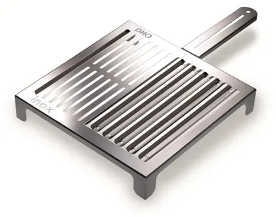 Immagine prodotto di DON HIERRO - Griglia in acciaio inox per barbecue a carbonella – ABRASAME
