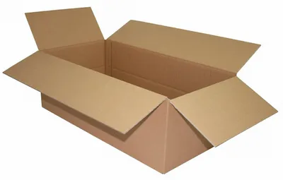 Produktbild von 1x Faltkarton 600x300x(100)-200mm mit variabler Höhe 1-wellig Dickwelle braun