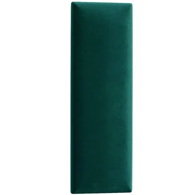 Produktbild von nabbi Gepolstertes Wandpaneel Quito 20x60 cm - dunkelgrün