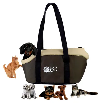 Produktbild von Winter Tragetaschen für Hunde und Katzen, verstellbar und tragbar, atmungsaktive Haustiertasche mit Sicherheitsgurt