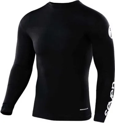 Produktbild von Seven Zero Staple Langarm-t-shirt Schwarz M Junge Schwarz M
