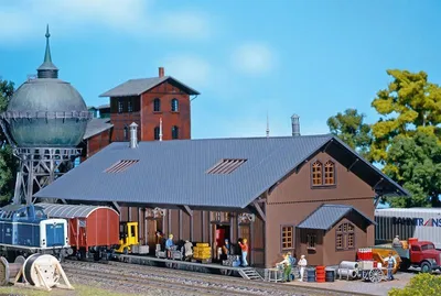 Produktbild von Faller Bausatz H0 120153 Güterschuppen Lagerhaus Lager 1:87