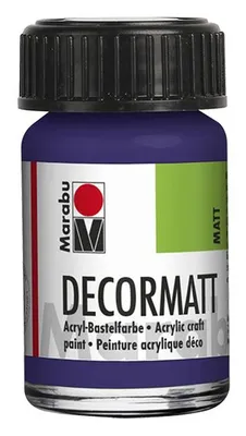 Immagine prodotto di Marabou 1401 39 051 Decormatt Acrilico, Viola scuro 051, 15 ml