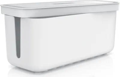 Produktbild von BEARWARE Kabelbox mit Gummifüßen Kabelmanagement / Kabelordner / Ladebox