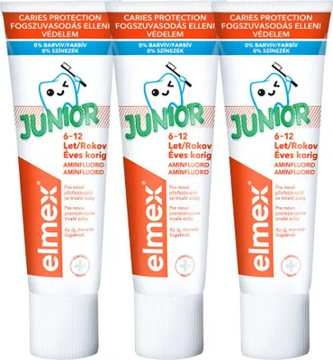 Immagine prodotto di Junior Trio Dentifricio 3 Ks Detska Zubni Tagliatelle