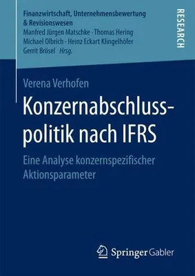 Obrázek produktu pro Konzernabschlusspolitik nach IFRS